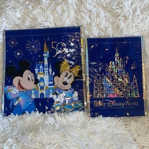 2 Disney 50 anniversary shopping totes
